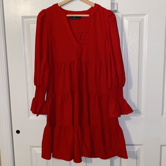 Red Crepe Kenzo Dress
POMANDER PLACE - Picture 8 of 14